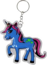 Sleutelhanger tashanger unicorn blauw