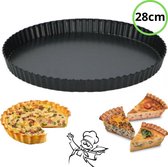 DirectSupply Quichevorm met losse bodem - Quiche bakvorm - 28 cm diameter