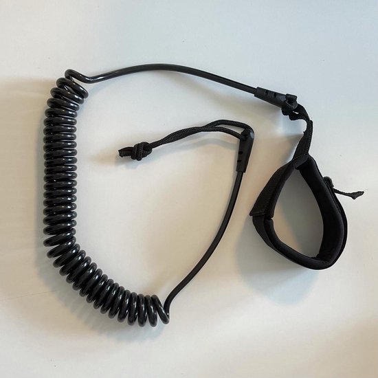 Aquaparx leash – SUP leash met klittenband – comfortabel enkelkoord – foot leash voor stand up paddle board