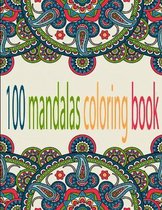 100 mandalas coloring book