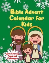 Bible Advent Calendar For Kids With Coloring Pages and Challanges