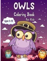 Owls Coloring Book for Kids