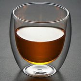 Theeglazen | Latte macchiato glazen | Dubbelwandige koffieglazen | Dubbelwandige theeglazen | Set van 6 stuks | 250 ml | Able & Borret