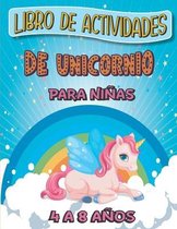 libro de actividades de unicornio para ninas 4 a 8 anos