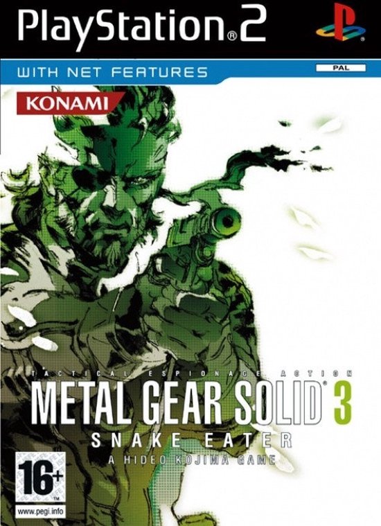 Konami Metal Gear Solid 3 Snake Eater - PlayStation 2 - Stealth