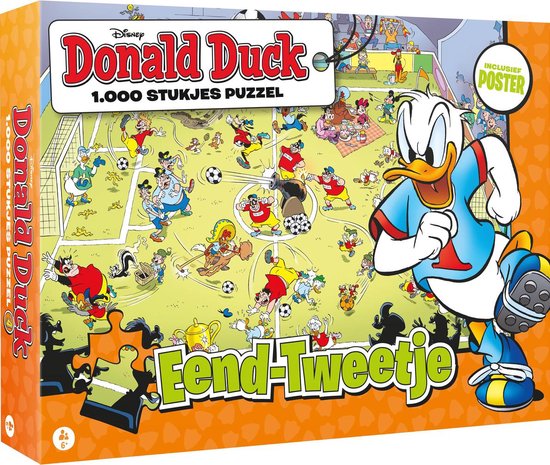 Donald Duck puzzel - Eend-Tweetje - 1000stuks