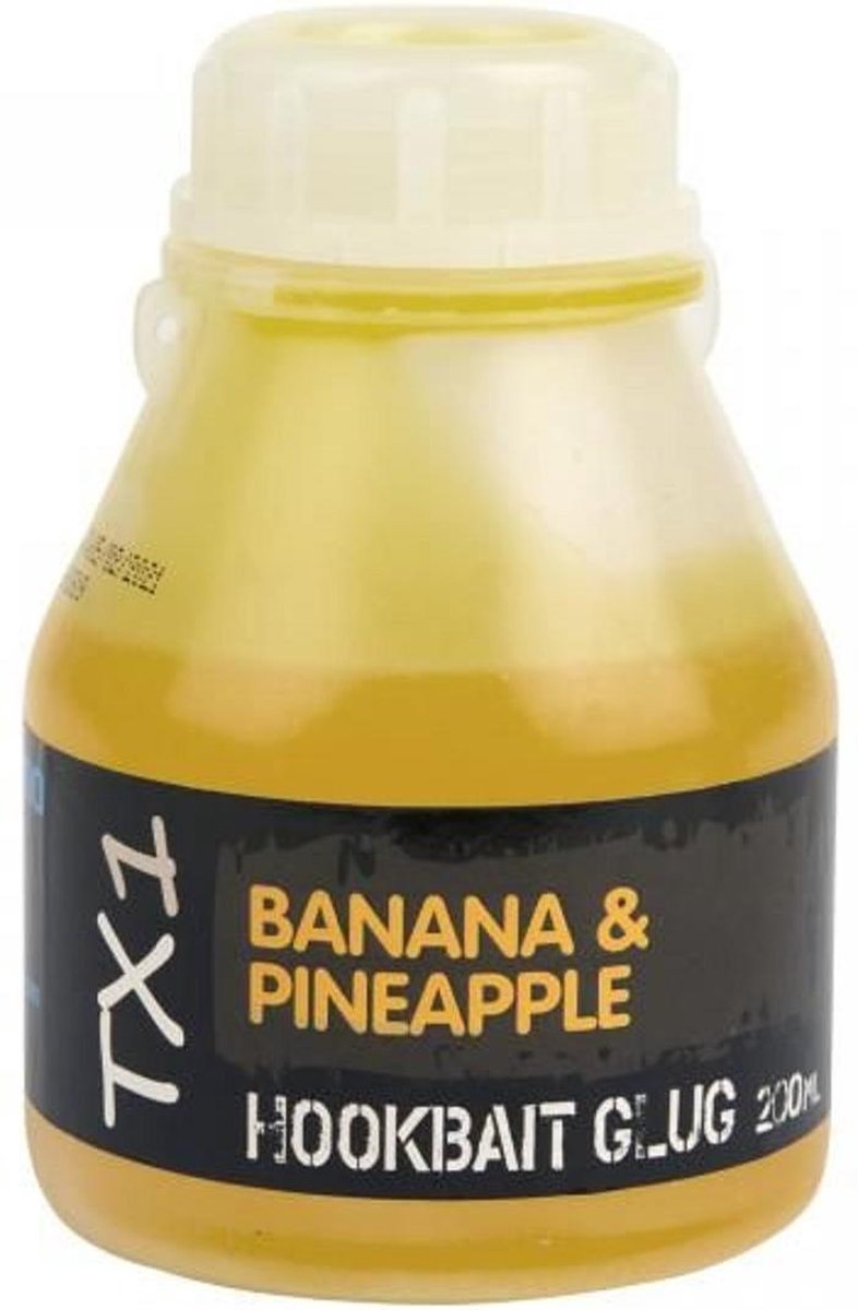 Shimano TX1 Hookbait Dip Glug 200ml - Smaak : Banana Pineapple