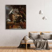 KEK Original - Oude Meesters - De Menagerie - wanddecoratie - 140 x 170 cm - muurdecoratie - Plexiglas 5mm - Acrylglas - Schilderij