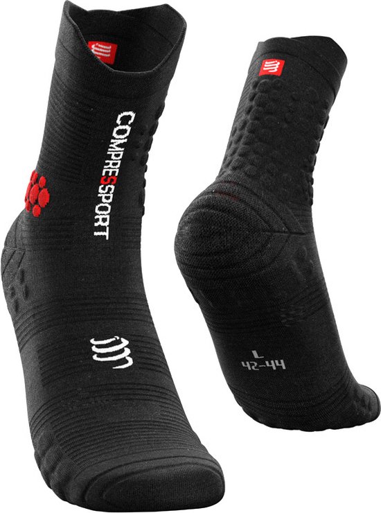 Compressport Pro Racing Socks V3.0 Trail Zwart - maat : 39-41