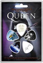Queen - Brian May Plectrum - Set van 5 - Multicolours