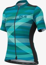 Ale Dames Fietsshirt Korte Mouwen Off-Road Gravel Pathway - Groen - S - Valt klein