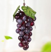 4 Trossen 36 Paarse Druiven Simulatie Fruitsimulatie Druiven PVC met Crème Grape Shoot Props