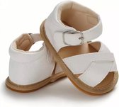 Baby Sandaal - off White - maat 18 | 0-6 maanden