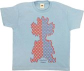 Anha'Lore Designs - Clown - Kinder t-shirt - Lichtblauw - 5/6j (116)