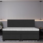 Boxspring De Luxe 140x200 zwart