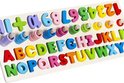 Kruzzel Houten Alfabet en Cijfers Puzzel - Educatief Speelgoed voor Peuters