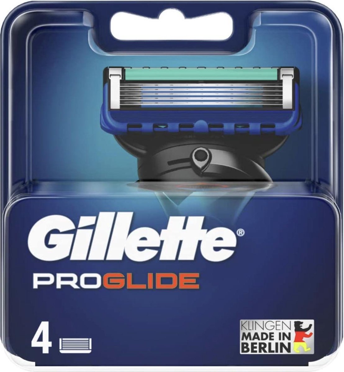 Gillette Fusion5 Proglide Scheermesjes voor Mannen 4 Navulmesjes