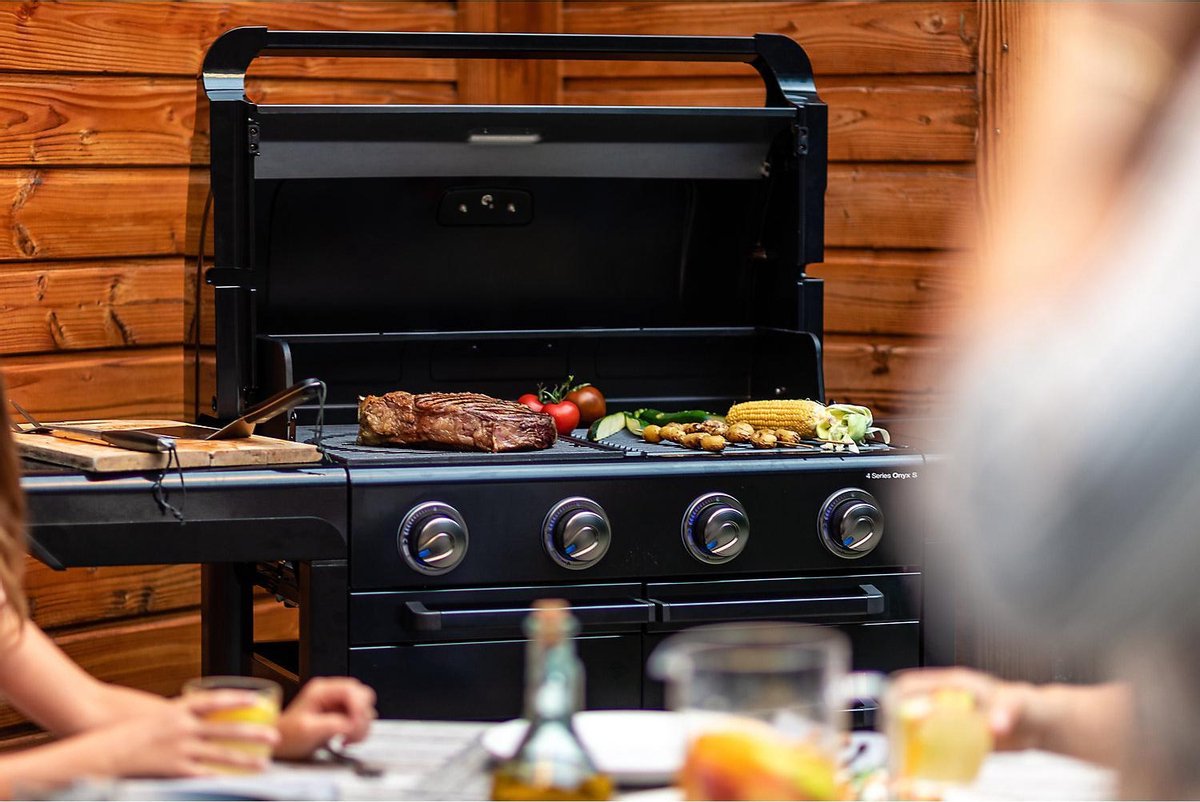 Campingaz 4 Series Onyx S gasbarbecue – modulaire BBQ – inclusief zijbrander – foto 4