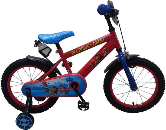 Paw Patrol 16 Inch Jongensfiets Bol Com