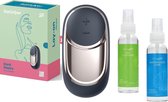 Satisfyer – Dark Desire Lay-On Vibrator incl Pleasure Glide Glijmiddel & Toycleaner