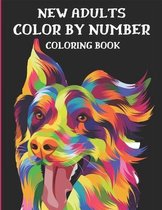 New Adults Color By Number Coloring Book