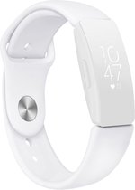 By Qubix - Fitbit Inspire HR siliconen bandje (small) - Wit