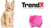 Katten Voerbak - Roze