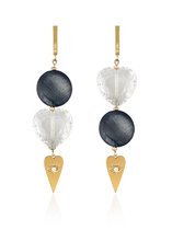 ELVA MISMATCHED OORBELLEN - GOUD - N21FW266 - ZATTHU JEWELRY