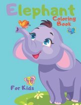 Elephant Coloring Book For Kids