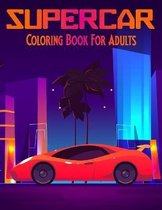 SuperCar Coloring Book For Adults