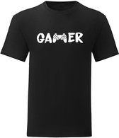 T-Shirt - Casual T-Shirt - Gamer Gear - Gamer Wear - Fun T-Shirt - Fun Tekst - Lifestyle T-Shirt - Gaming - Gamer - Zwart - 9/10 - Maat 140 - Jaar 10