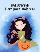 Halloween Libro para Colorear: Halloween para colorear libro con las criaturas de la fantasia para ninos y ninas, ninos de 4-8 anos, con