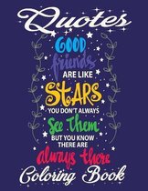 Quotes coloring book