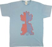 Anha'Lore Designs - Clown - T-shirt - Lichtblauw - 12/13j (152)