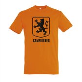 T-Shirt - Casual T-Shirt - Fun T-Shirt - Fun Tekst - Lifestyle T-Shirt - Zomer - EK - WK - Voetbal - Kampioenen - Oranje - M