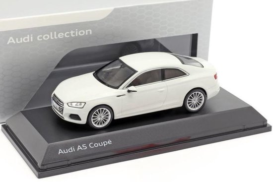 Audi A5 (Wit) (10 cm) Audi Collection Dealer model Spark - Modelauto | bol.com