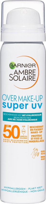 Garnier Ambre Solaire Sensitive Expert+ - Beschermende gezichtsspray SPF 50  - 75ml... | bol.com