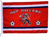 Holland Oranje vlag met Leeuw - 144 x 97 cm  - EK - WK - Voetbalvlag - grote voetbal vlag
