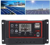 60A DC 12V - 24 V PWM Power Solar energy laadregelaar met LCD en 5V USB zonnepanelen Solar charger powerbank zonnepaneel opladen accu batterij stroomvoorziening