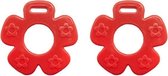 Durable Bijtring Bloem 722 Red