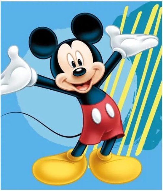 Couverture polaire Mickey Mouse