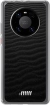 6F hoesje - geschikt voor Huawei P40 Pro -  Transparant TPU Case - Black Beach #ffffff