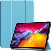 Mobigear Tablethoes geschikt voor Apple iPad Pro 11 (2021) Hoes | Mobigear Tri-Fold Bookcase - Blauw