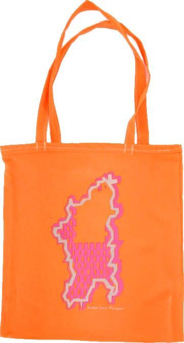Anha'Lore Designs - Bessie - Tote bag - Fluo oranje