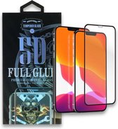 TF Glasfolie | Apple iPhone 7/8/SE 2020 | 5D Full Glue | Tempered Glass | Zwart