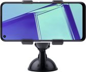 Shop4 - Oppo A52 Autohouder Raamhouder Klem Zwart