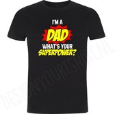 Tshirt | Vaderdag | Superpower - S