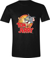 Tom & Jerry Classic Black T-Shirt - L