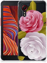 Silicone Back Case Geschikt voor Samsung Xcover 5 Enterprise Edition | Geschikt voor Samsung Galaxy Xcover 5 GSM Hoesje Roses