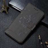 Voor Xiaomi Mi 10 & 10 Pro Litchi Texture Feather Embossing Horizontale flip lederen tas met houder & kaartsleuven & portemonnee & fotolijst & lanyard (grijs)